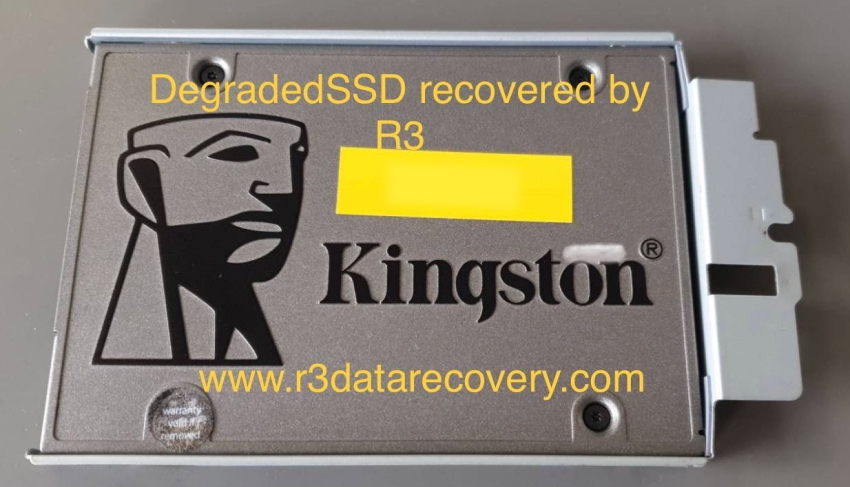 Degraded SSD recovered by R3 Degraded SSD recovered by R3