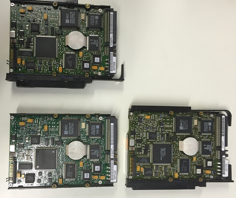 Failed 1GB SCSI Wide 68pin drives