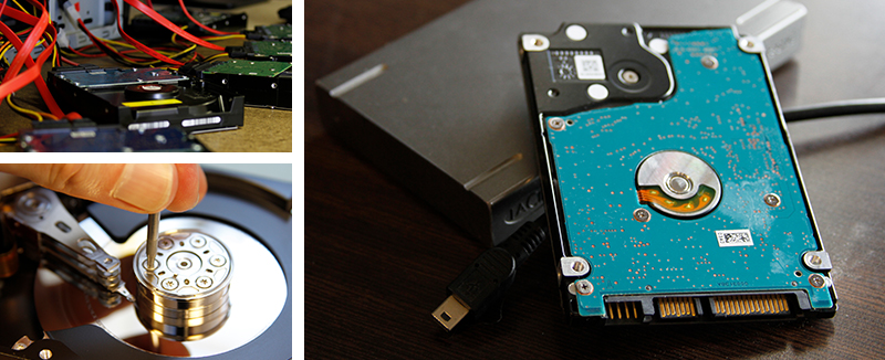 Cheap hard drive head repair