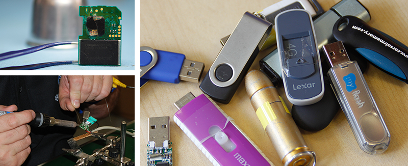USB flash drive repair service