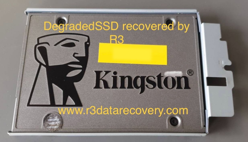 Degraded SSD recovered by R3